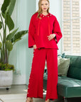 Francine French Scuba Pearl Hoodie - Dark Colors