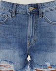 Kan Can USA High Rise Denim Shorts - Online Only