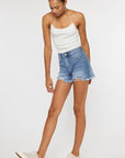 Kan Can USA High Rise Denim Shorts Sz 5/26