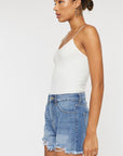 Kan Can USA High Rise Denim Shorts - Online Only