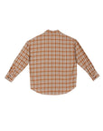 Autumn Beige Plaid Shirt - Online Only