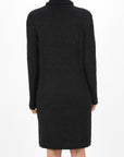 Loose Fit Turtleneck Long Sleeve Sweater Dress