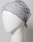 Bohemian Floral Lace Headscarf