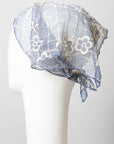 Bohemian Floral Lace Headscarf