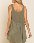 POL Perfect Flowy Fit Thermal Knit Paneled Tank Top - Online Only