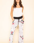 Floral Drawstring Pants