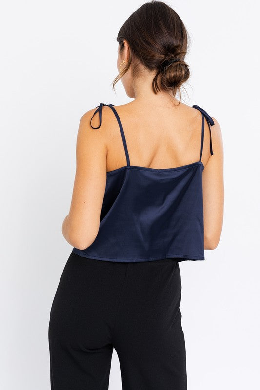 LE LIS Shoulder Strap Cami Top