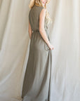 Jade By Jane Button Down Maxi Dress