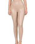 Zenana High Rise Faux Leather Leggings - My Pampered Life Seattle