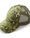 CC Popular Pattern Pony Trucker Cap