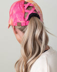 CC Tie-Dye Pony Cap | Criss-Cross Elastic