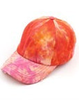 CC Tie-Dye Pony Cap | Criss-Cross Elastic