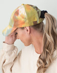 CC Tie-Dye Pony Cap | Criss-Cross Elastic