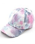 CC Tie-Dye Pony Cap | Criss-Cross Elastic