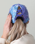 CC Tie-Dye Pony Cap | Criss-Cross Elastic