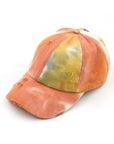 CC Tie-Dye Pony Cap | Criss-Cross Elastic