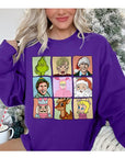 Christmas Movie Characters Unisex Fleece Graphic Sweatshirt