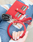Key Ring ID Wallet Bracelet - Online Only