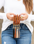 Wooden Key Ring Bracelets - My Pampered Life Seattle