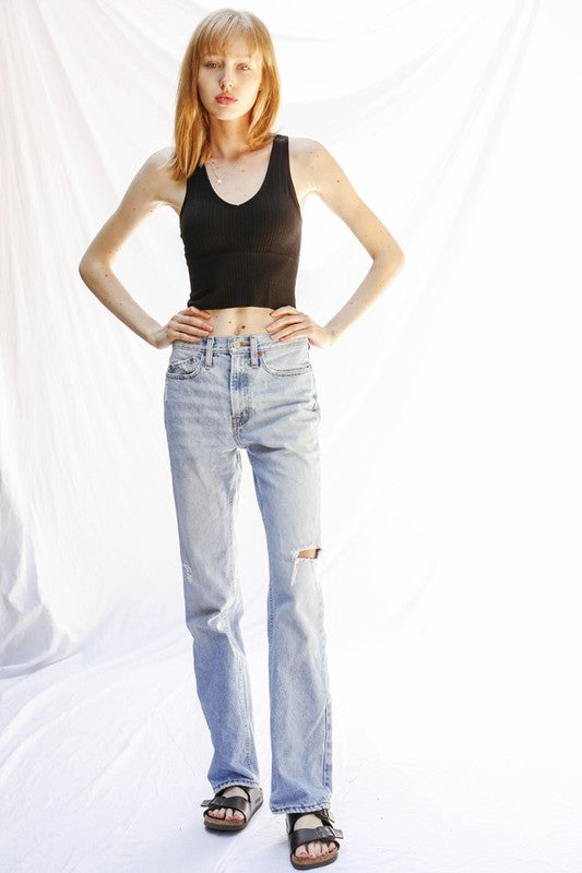 Miss Sparkling Support Cropped Tank