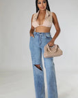 GJG Denim Tyger Wide Leg Jean