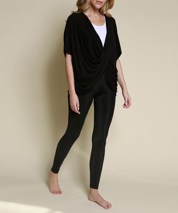 Fabina Bamboo One Size Wrap Top