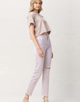 Vervet by Flying Monkey Stretch Mom Jeans in Madden