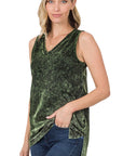 Zenana Mineral Wash Tank - Online Only