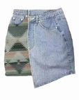 Miss Sparkling | Denim Skirt