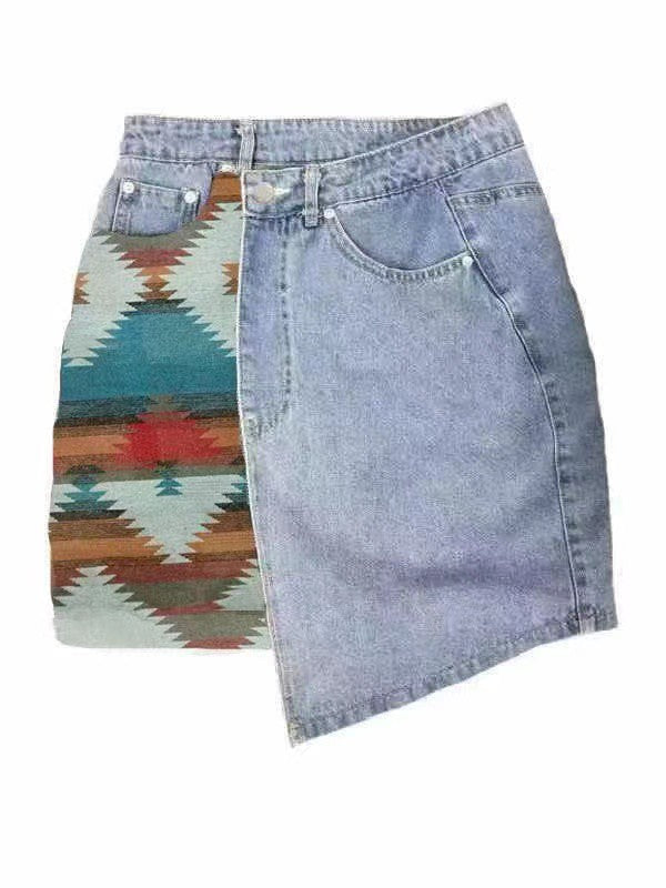 Miss Sparkling | Denim Skirt