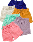 Zenana Linen Drawstring Waist Shorts with Pockets - My Pampered Life Seattle