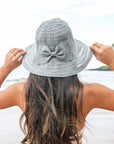 Bow Accent Bucket Sunhat