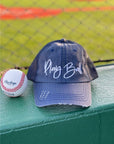 Play Ball Embroidered Trucker Hat