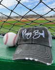 Play Ball Embroidered Trucker Hat