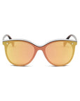 Classic Round Mirrored Fashion Sunglasses