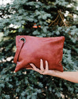 Alexa Oversized Clutch with Wristlet