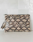 Alexa Oversized Clutch with Wristlet