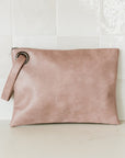 Alexa Oversized Clutch with Wristlet