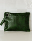 Alexa Oversized Clutch with Wristlet