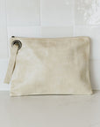 Alexa Oversized Clutch with Wristlet