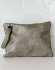 Alexa Oversized Clutch with Wristlet