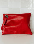 Alexa Oversized Clutch with Wristlet