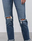 Denim Lab USA Ripped Boyfriend Jeans