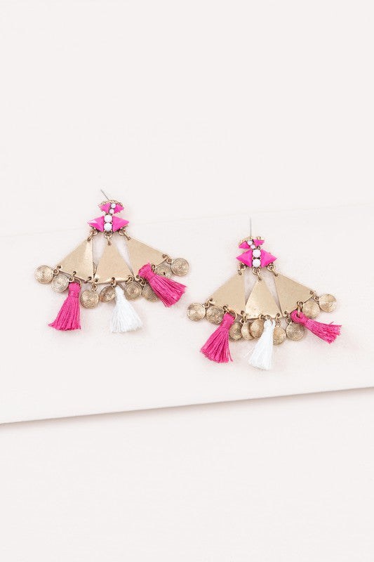 Leinani Tassel Earrings