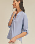 Lush Clothing V Neck Top