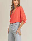 Lush Clothing V Neck Top