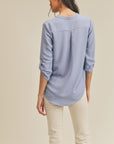 Lush Clothing V Neck Top