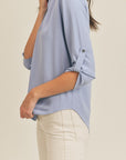 Lush Clothing V Neck Top