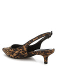 Jahzara Slingback Kitten Heel Sandals