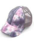 CC Tie Dye Mesh Pony Cap